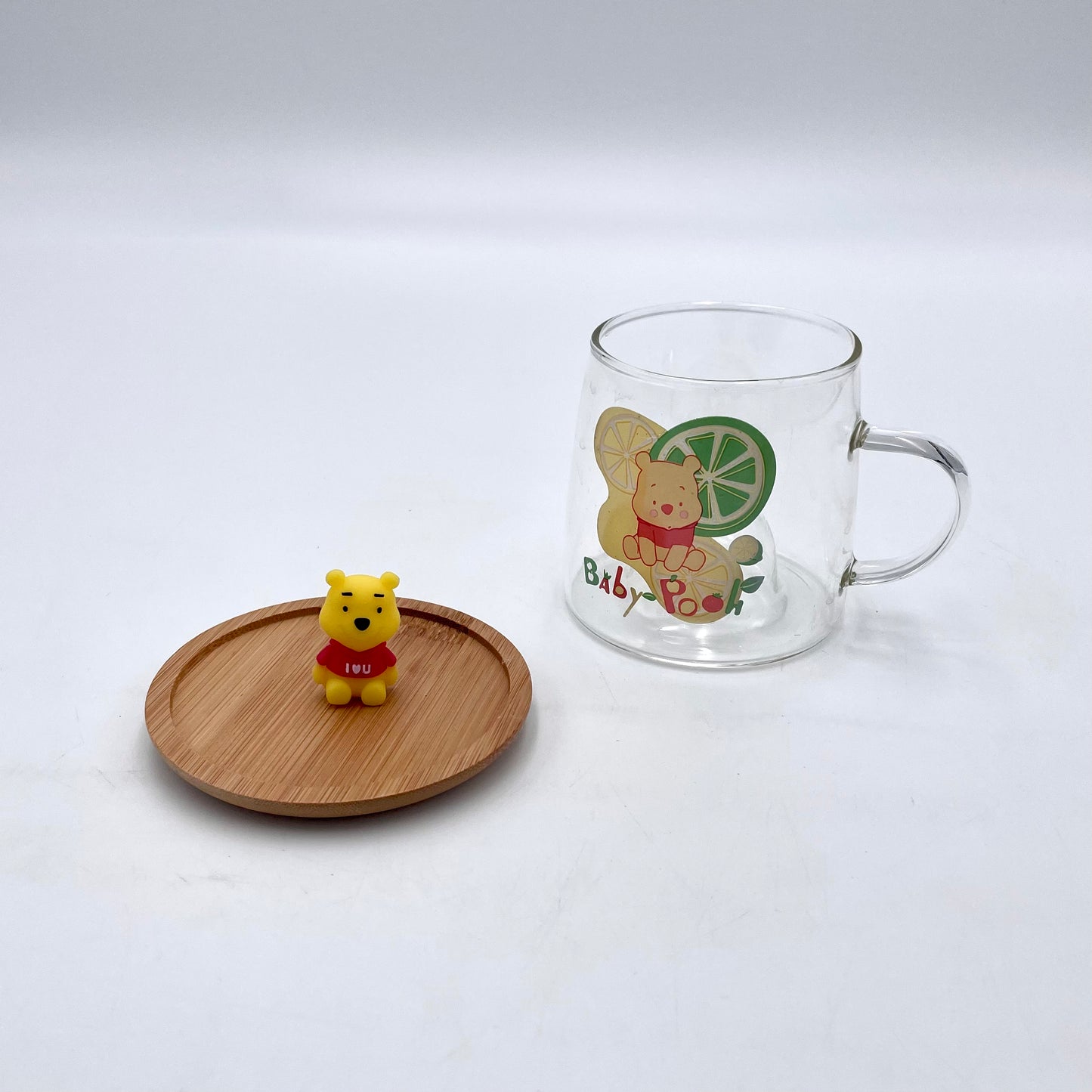 Teeglas mit Korkdeckel "Winnie Puuh" Perotti 220ml