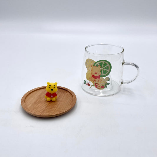 Teeglas mit Korkdeckel "Winnie Puuh" Perotti 220ml